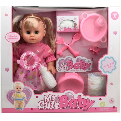 Интерактивная кукла Блондинка 35 см Sharktoys 1000000024